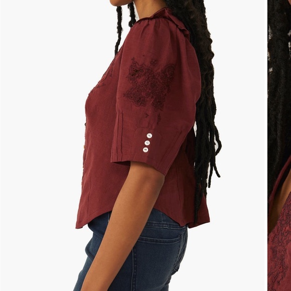 💜Firm Price💜 Free people blouse - Picture 5 of 14